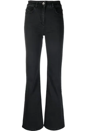 Patrizia Pepe Jeans svasati con applicazione logo