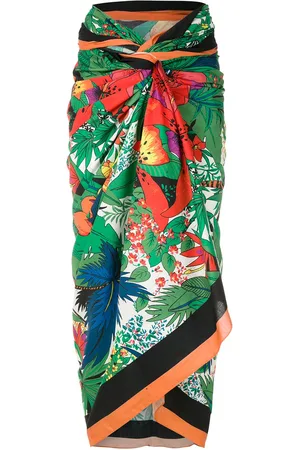 AMIR SLAMA Sarong con stampa