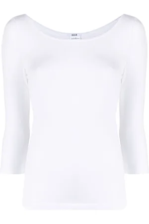 Wolford Top Cordoba con scollo rotondo