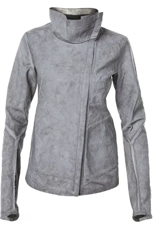 ISAAC SELLAM EXPERIENCE Giacca biker con zip decentrata