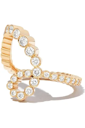 SOPHIE BILLE BRAHE Anello Ensemble in giallo 18kt con diamanti