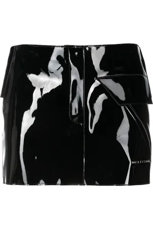 1017 ALYX 9SM Minigonna con logo goffrato