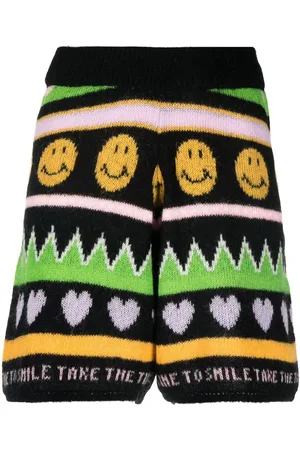 JOSHUA SANDERS Shorts con stampa grafica