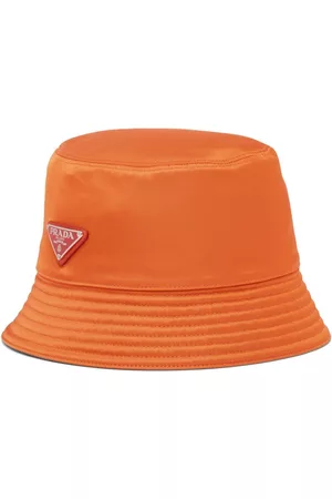 Prada Uomo Cappello Bucket - Cappello bucket - Arancione