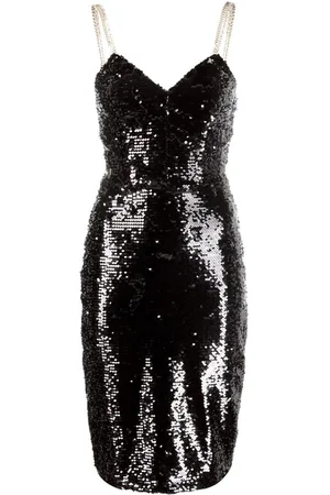 Philipp Plein Abito midi con paillettes