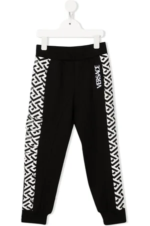 VERSACE Pantaloni sportivi con motivo Greca