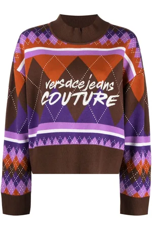 VERSACE Maglione con ricamo