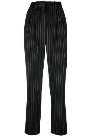 IRO Pantaloni dritti gessati