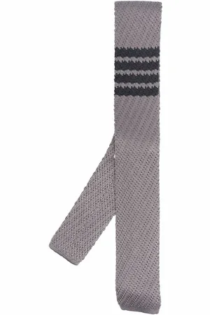 Thom Browne Cravatta con dettaglio a righe