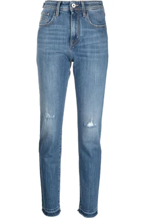 Jacob Cohen Jeans dritti con effetto vissuto