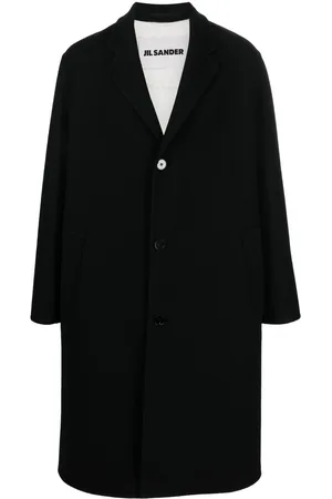 Jil Sander Cappotto midi monopetto