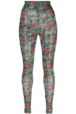 HENRIK VIBSKOV Leggings a fiori