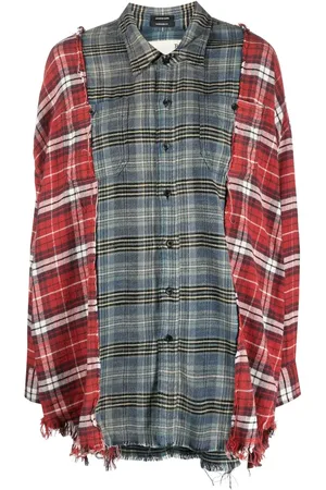 R13 Camicia tartan