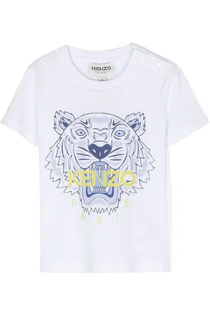 Kenzo T-shirt con stampa Tiger