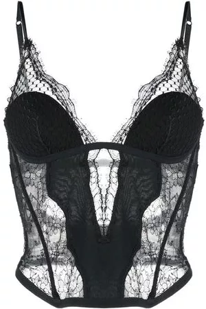 La Perla Donna Corsetti - Corsetto imbottito senza spalline - Nero