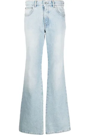 OFF-WHITE Jeans svasati Bleach Baby