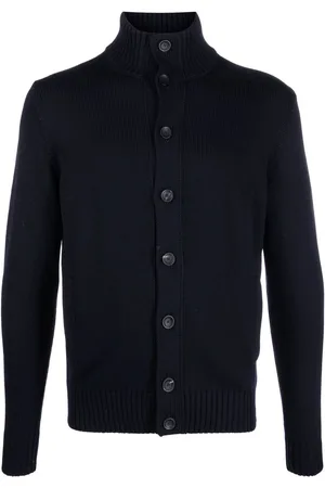 ZANONE Cardigan a collo alto