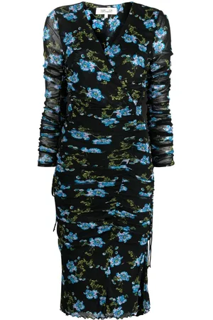 Diane von Furstenberg Abito midi a fiori