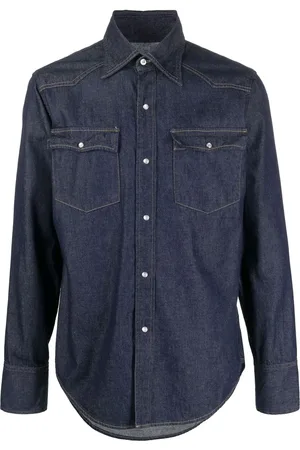 Maison Margiela Camicia denim con taschino