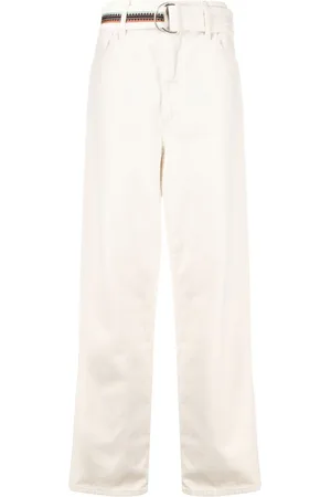 MARCELO BURLON Pantaloni con ricamo