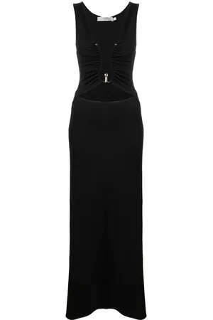 CHRISTOPHER ESBER Abito lungo Polar Orbit con cut-out