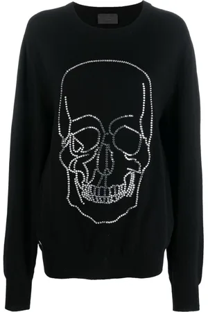 Philipp Plein Maglione con borchie