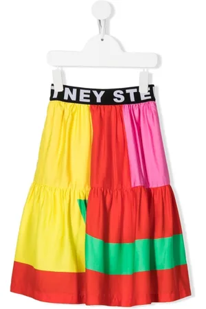 Stella McCartney Gonna con banda logo