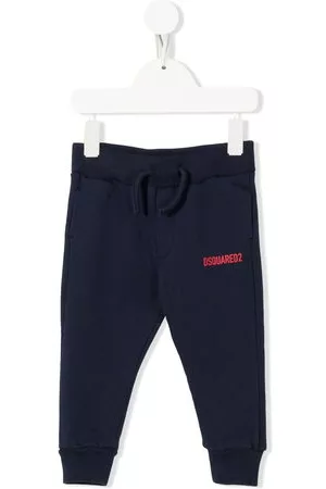 Dsquared2 Pantaloni sportivi - Pantaloni sportivi con stampa - Blu
