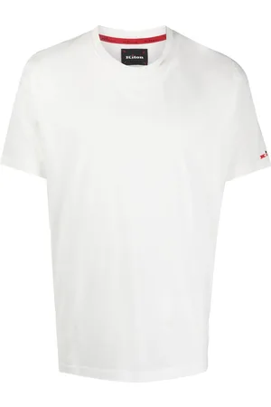 Kiton T-shirt con ricamo