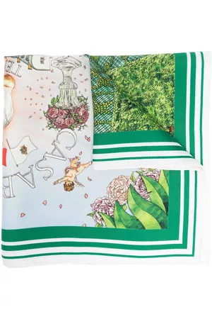 Casablanca Sciarpe - Foulard Tennis Club Privé - Blu