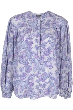 Isabel Marant Blusa Brunille con stampa
