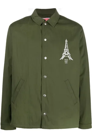 Kenzo Giacca-camicia con stampa