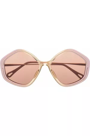 Chloé Occhiali da sole oversize Kheene - Rosa