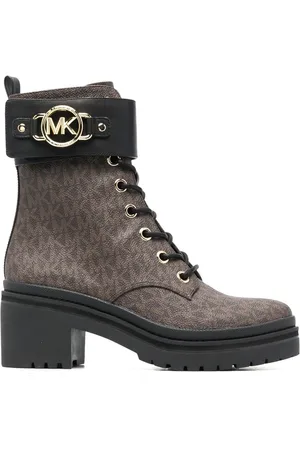 Michael Kors Anfibi Rory con stampa monogramma