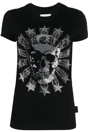 Philipp Plein T-shirt Sexy Pure con strass