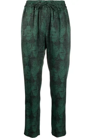 Aspesi Pantaloni crop con stampa