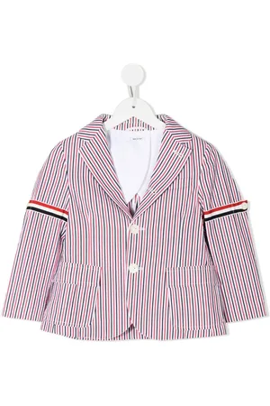 Thom Browne Blazer monopetto a righe