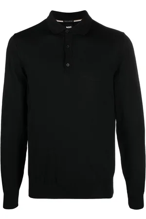 HUGO BOSS Polo a maniche lunghe