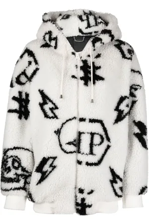 Philipp Plein Giacca con stampa monogramma