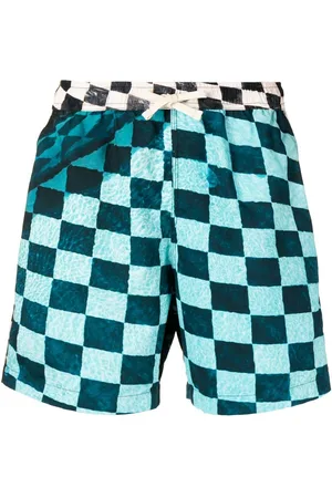 BLUE SKY INN Costume da bagno a quadri