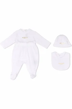 Balmain Set neonato con stampa