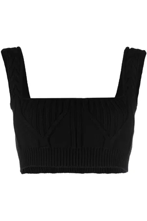 The Attico Top crop a coste Miles