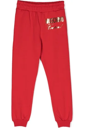 Moschino Pantaloni sportivi con stampa