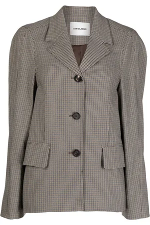Low Classic Blazer oversize a quadri