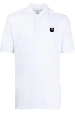Philipp Plein Polo con stampa Skull