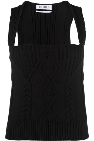 The Attico Top Sofia smanicato