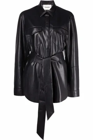 Nanushka Camicia oversize con cintura