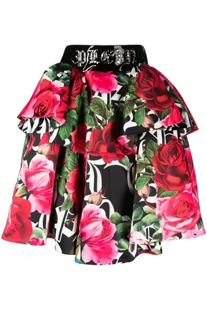 Philipp Plein Gonna Blossom a fiori