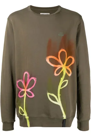 Stain Shade T-shirt a maniche lunghe con stampa grafica