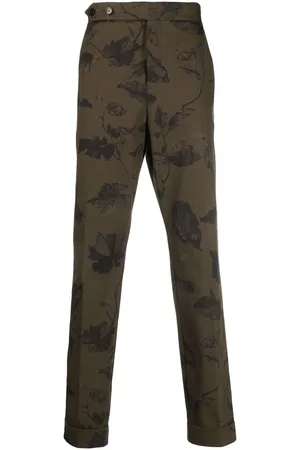 Erdem Pantaloni sartoriali a fiori